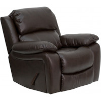 Flash Furniture Brown Leather Rocker Recliner MEN-DA3439-91-BRN-GG